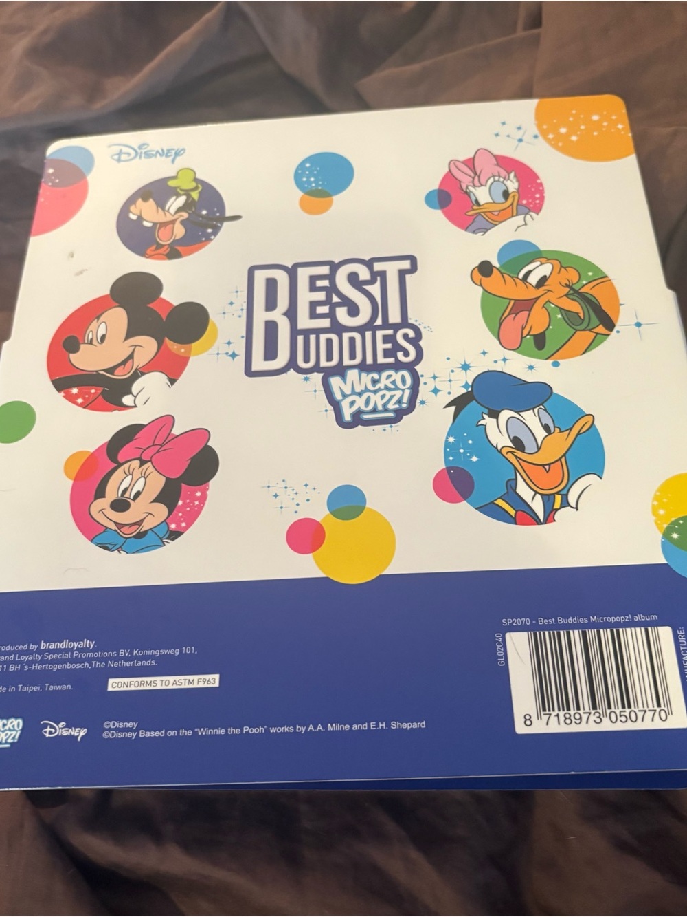 Complete Set 24 Disney Best Buddies Micro Popz! Collection with Album New - Picture 2 of 9